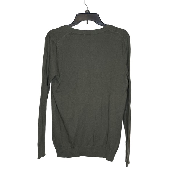 Gap Women's Cardigan Sweater Cotton Button Up Relaxed Fit Cozy Green Medium NWT - Picture 10 of 10